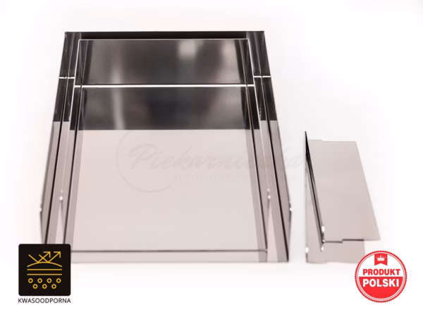 Komplet dwóch blach o wys. 6cm (S6K, M6K) Nierdzewna-kwasoodporna